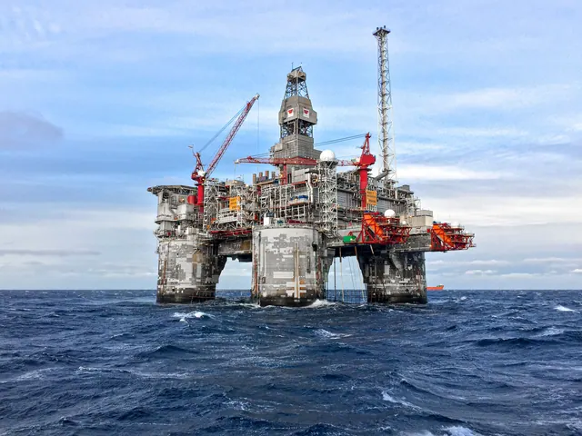 Plataforma petrolífera en alta mar