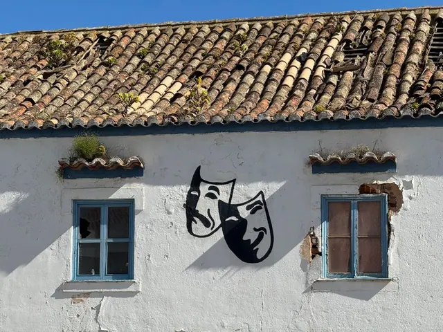 Representación teatral en un municipio de la Sierra Norte de Madrid